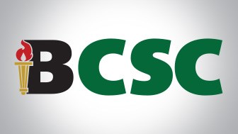 MRC Black College Sports Communicators BCSC button